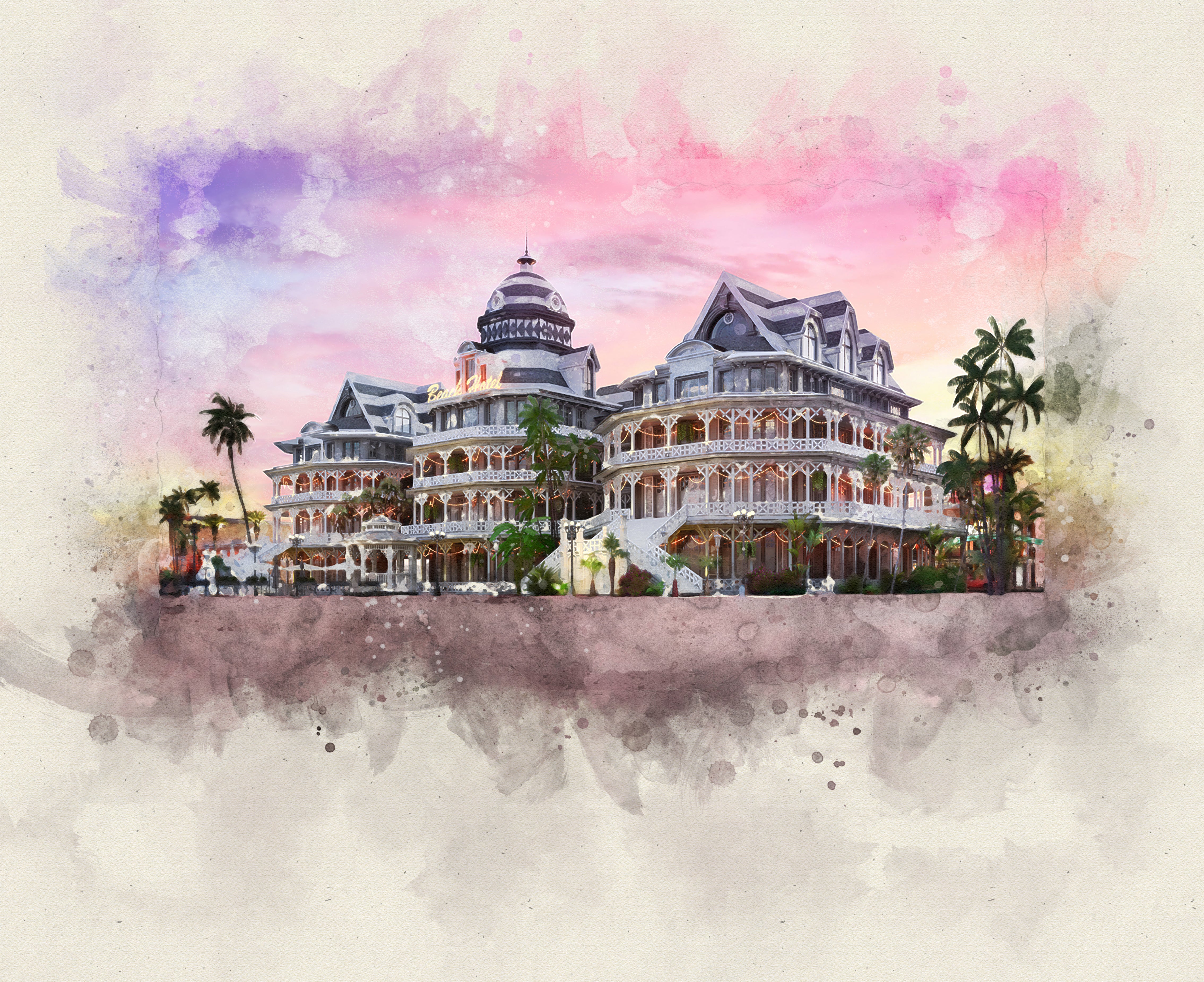 Galveston Beach Hotel 1882- 1898