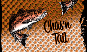 Red Fish Chas'n Tail