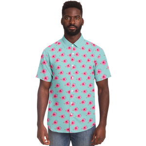 Pink Flower Island Shirt
