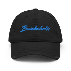 Beachaholic - Distressed Dad Hat