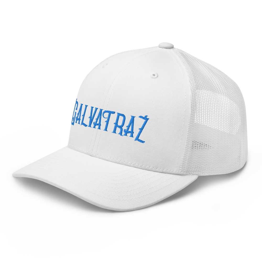 Galvatraz - Trucker Hat Blue Embroidery