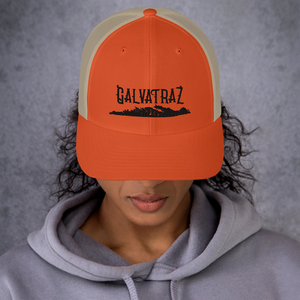 Galvatraz Island - Trucker Hat Black Embroidery