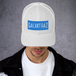 Galvatraz Reversed - Trucker Hat Blue Embroidery