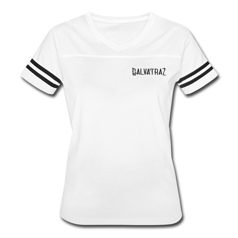 Dos Isle - Women’s Vintage Sport T-Shirt - white/black