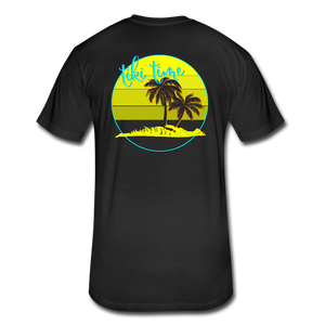 Tiki Time -  Men's Fitted Cotton/Poly T-Shirt by Next Level - black