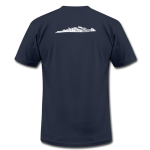 Unisex Jersey T-Shirt by Bella + Canvas - navy