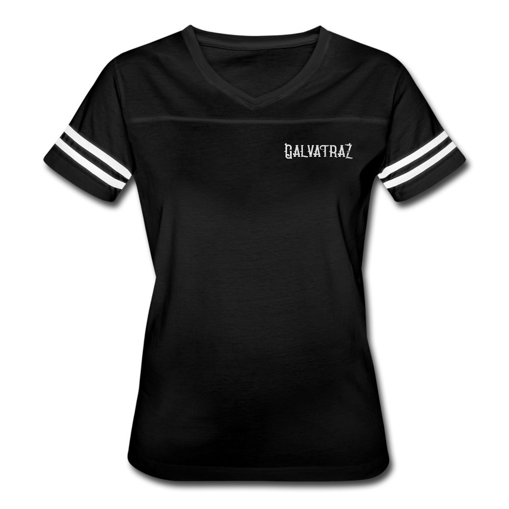 Island - Women’s Vintage Sport T-Shirt - black/white