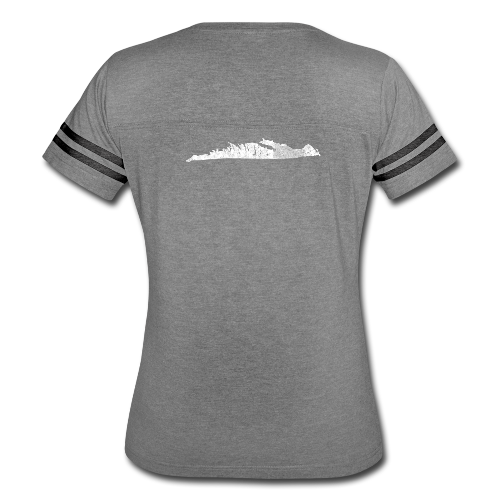 Island - Women’s Vintage Sport T-Shirt - heather gray/charcoal