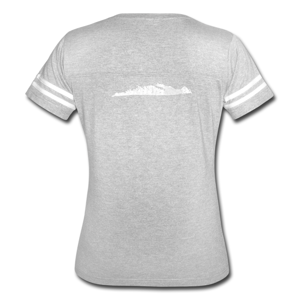 Island - Women’s Vintage Sport T-Shirt - heather gray/white