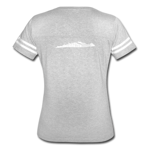 Island - Women’s Vintage Sport T-Shirt - heather gray/white