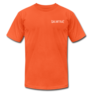 Island Quaratine - Unisex Jersey T-Shirt by Bella + Canvas - orange