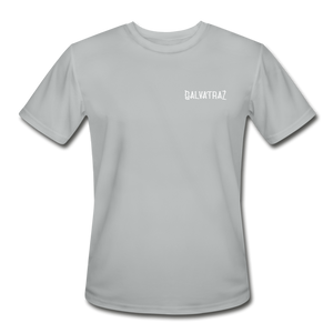 Island Bound - Men’s Moisture Wicking Performance T-Shirt - silver
