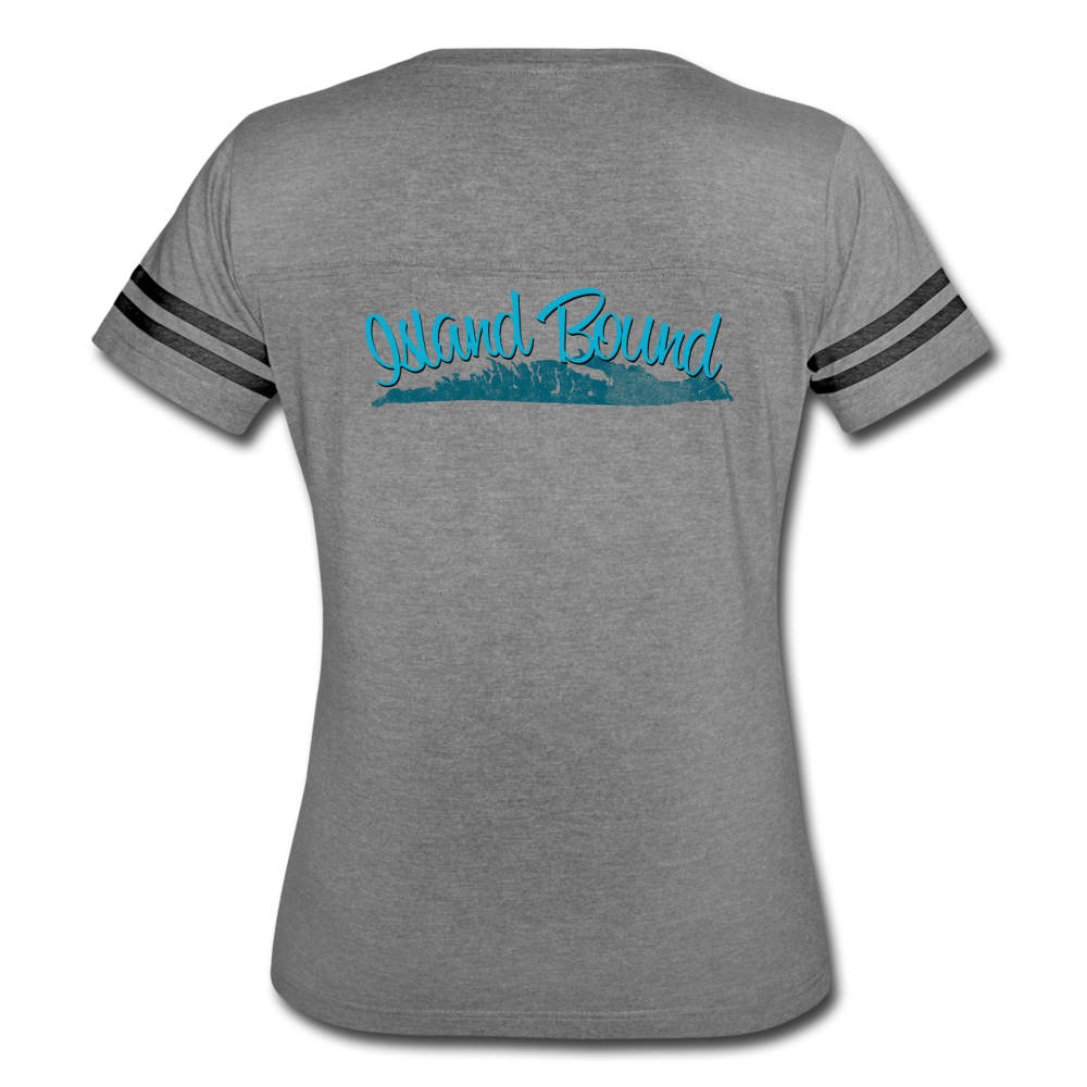 Island Bound - Women’s Vintage Sport T-Shirt - heather gray/charcoal