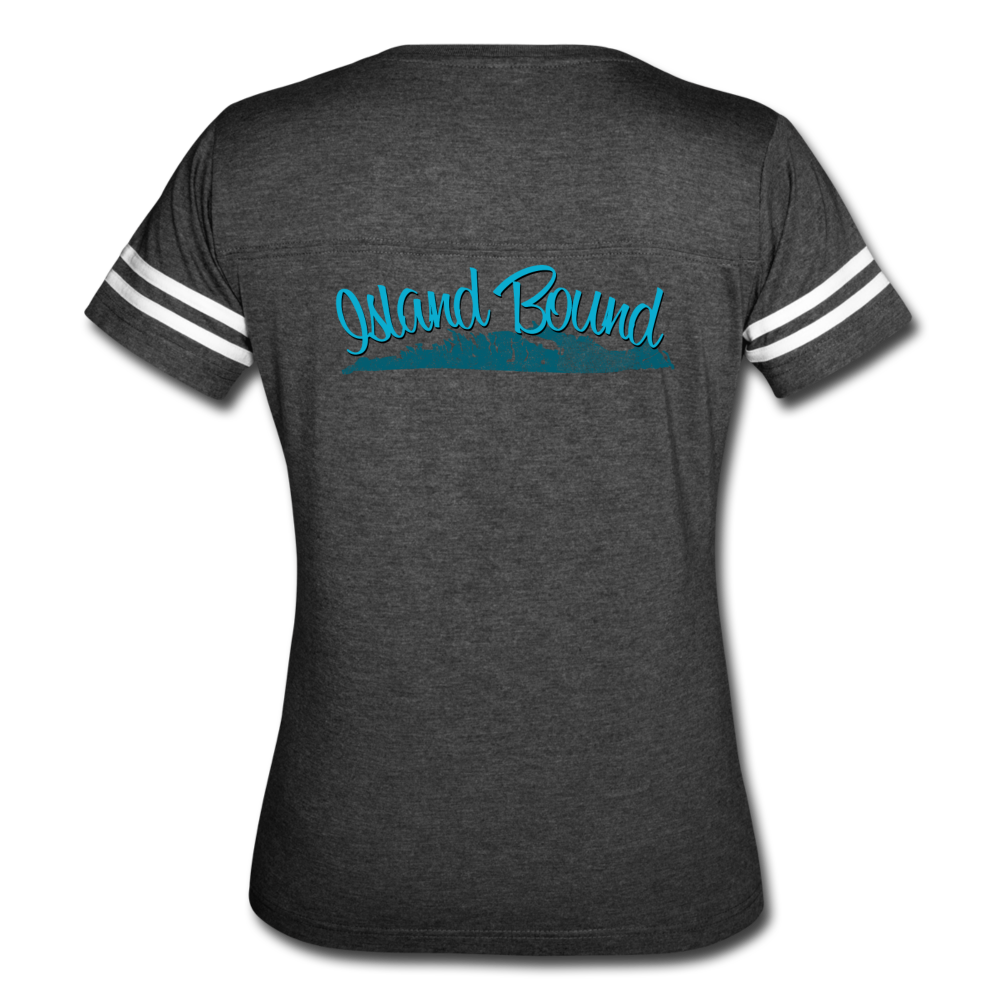 Island Bound - Women’s Vintage Sport T-Shirt - vintage smoke/white