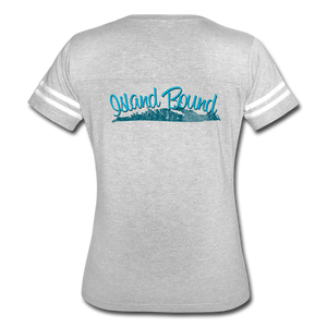 Island Bound - Women’s Vintage Sport T-Shirt - heather gray/white