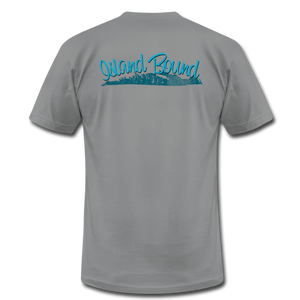 Island Bound - Men's Unisex Jersey T-Shirt by Bella + Canvas - slate