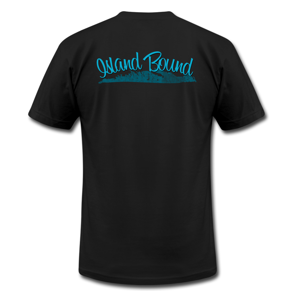 Island Bound - Men's Unisex Jersey T-Shirt by Bella + Canvas - black