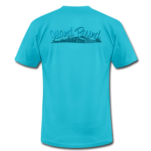 Island Bound - Men's Unisex Jersey T-Shirt by Bella + Canvas - turquoise