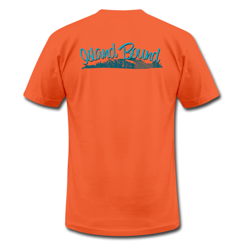 Island Bound - Men's Unisex Jersey T-Shirt by Bella + Canvas - orange