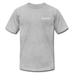 Living the quarantine dream - Men's Unisex Jersey T-Shirt by Bella + Canvas - heather gray