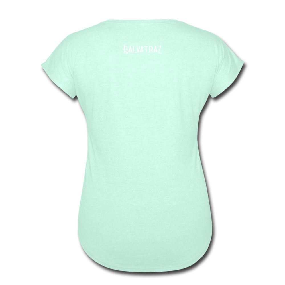 Living the quarantine dream - Women's Tri-Blend V-Neck T-Shirt - mint