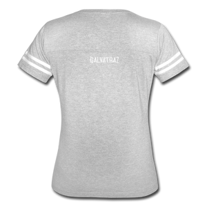 Living the quarantine dream - Women’s Vintage Sport T-Shirt - heather gray/white