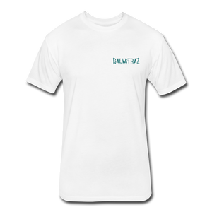 Stranded On The Strand - Fitted Cotton/Poly T-Shirt by Next Level - white