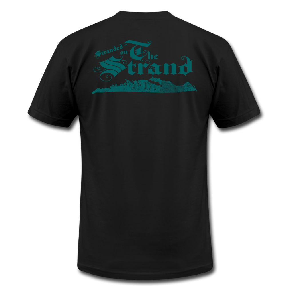 Stranded On The Strand - Unisex Jersey T-Shirt by Bella + Canvas - black