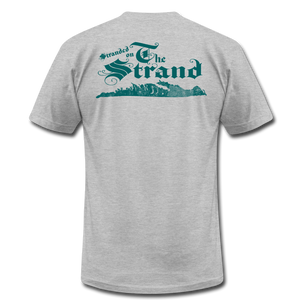 Stranded On The Strand - Unisex Jersey T-Shirt by Bella + Canvas - heather gray