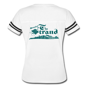 Stranded On The Strand - Women’s Vintage Sport T-Shirt - white/black