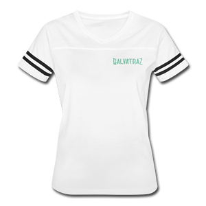 Escape America - Women’s Vintage Sport T-Shirt - white/black
