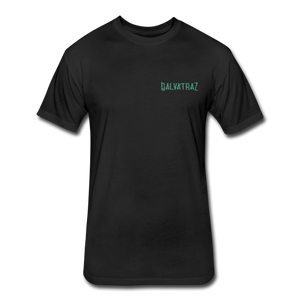 Escape America - Fitted Cotton/Poly T-Shirt by Next Level - black