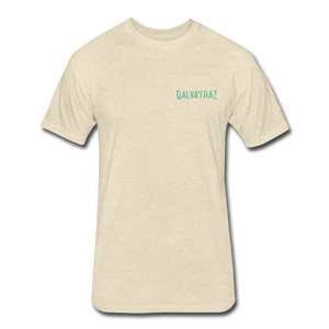 Escape America - Fitted Cotton/Poly T-Shirt by Next Level - heather cream