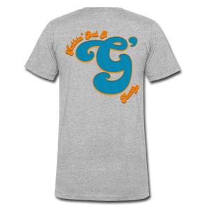 Nuthin' But A G Thang - Men's V-Neck T-Shirt - heather gray