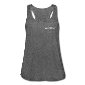 Come on Vacation Leave on Probation - Women's Flowy Tank Top by Bella - deep heather