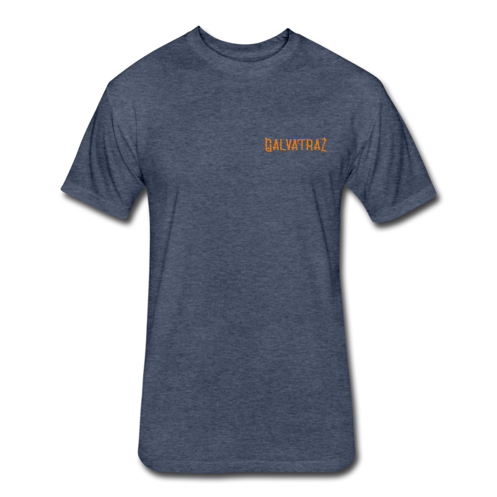 Island Lifer - Men's Super Soft Cotton/Poly T-Shirt - heather navy