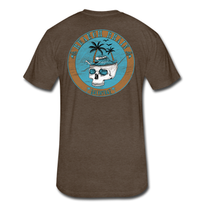 Beach Brain - Men's Super Soft Cotton/Poly T-Shirt - heather espresso