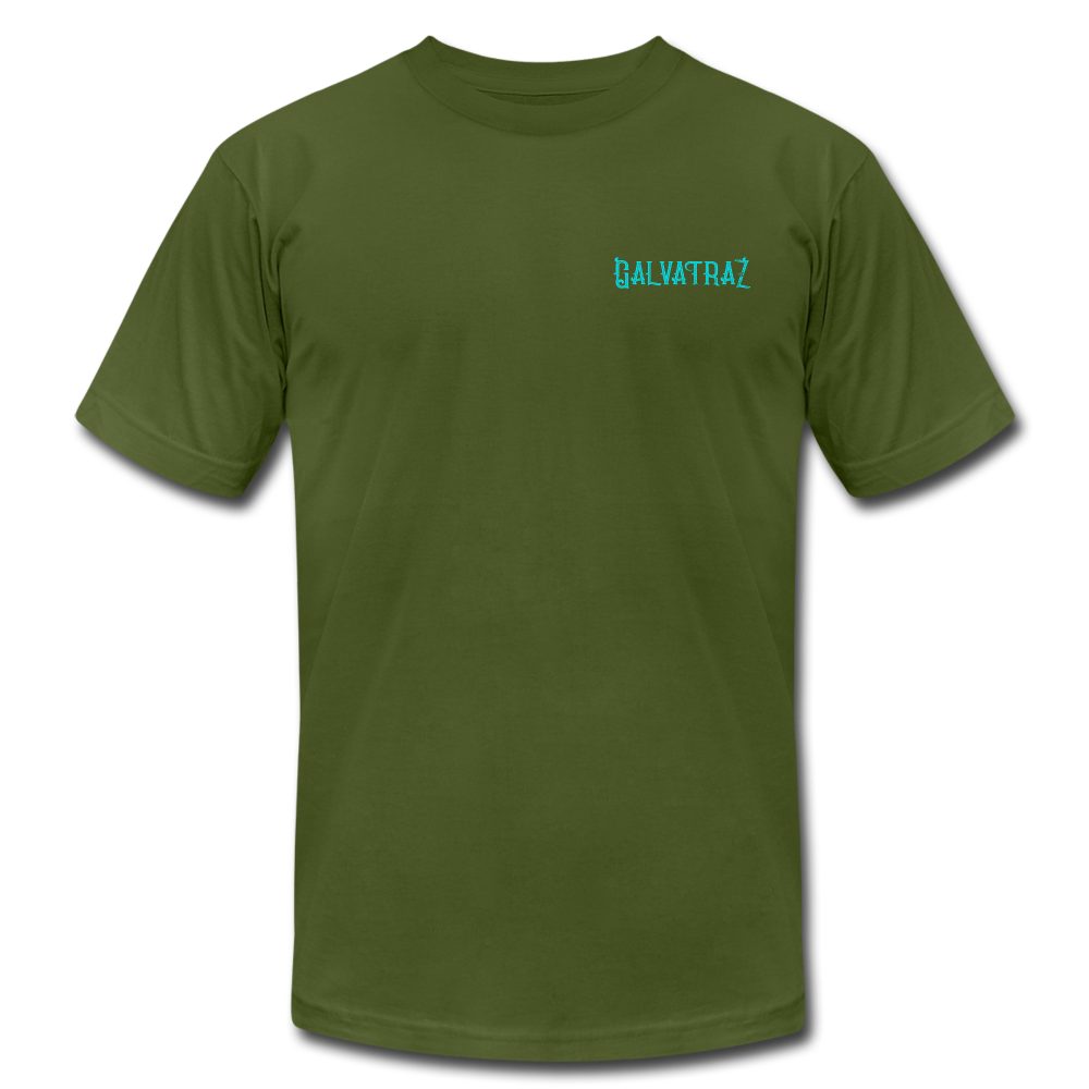 Beach Brain - Unisex Jersey T-Shirt - olive