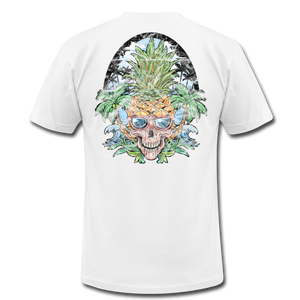 Pineapple Palms - Unisex Jersey T-Shirt - white