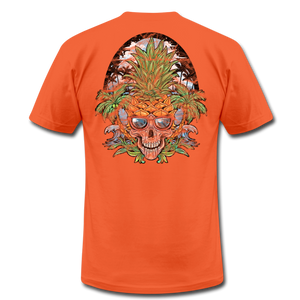 Pineapple Palms - Unisex Jersey T-Shirt - orange