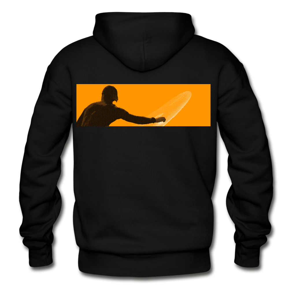Catching The Wave - Unisex Heavy Blend Adult Hoodie - black