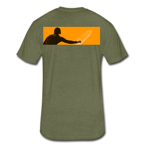The Wave - Men's Super Soft Cotton/Poly T-Shirt - heather military green
