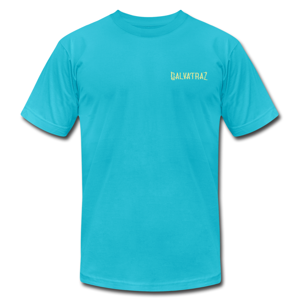 Surfer Girl - Unisex Jersey T-Shirt - turquoise