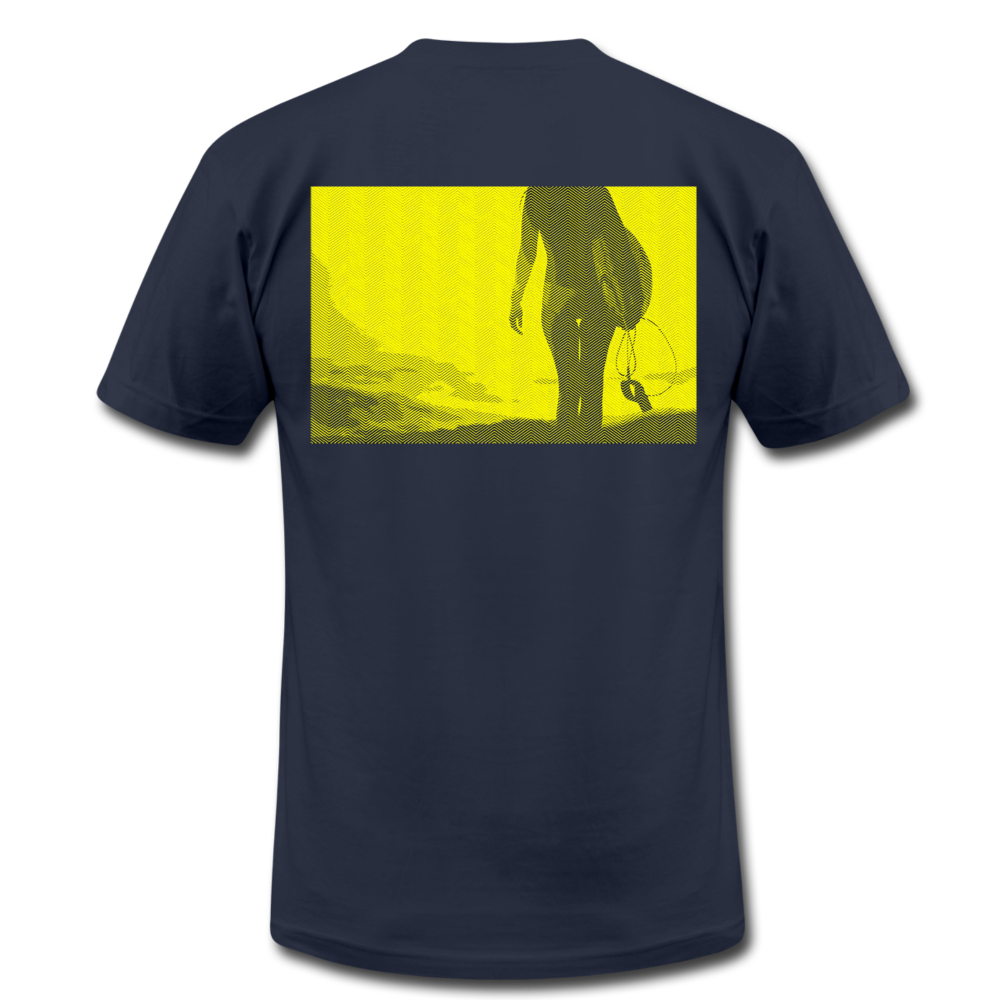 Surfer Girl - Unisex Jersey T-Shirt - navy