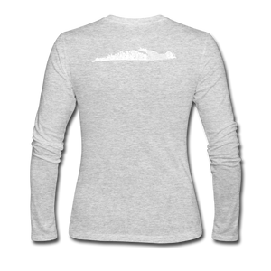 Island - Women's Long Sleeve Jersey T-Shirt - gray
