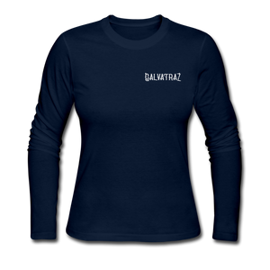Island - Women's Long Sleeve Jersey T-Shirt - navy