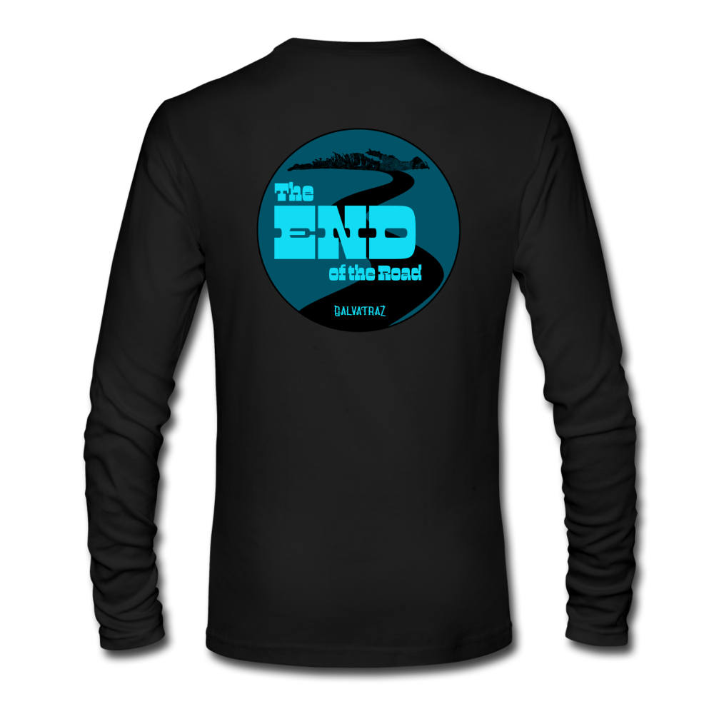 The END of the Road - Men's Long Sleeve T-Shirt - black