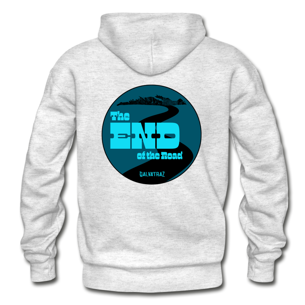 The END of the Road - Unisex Heavy Blend Adult Hoodie - light heather gray