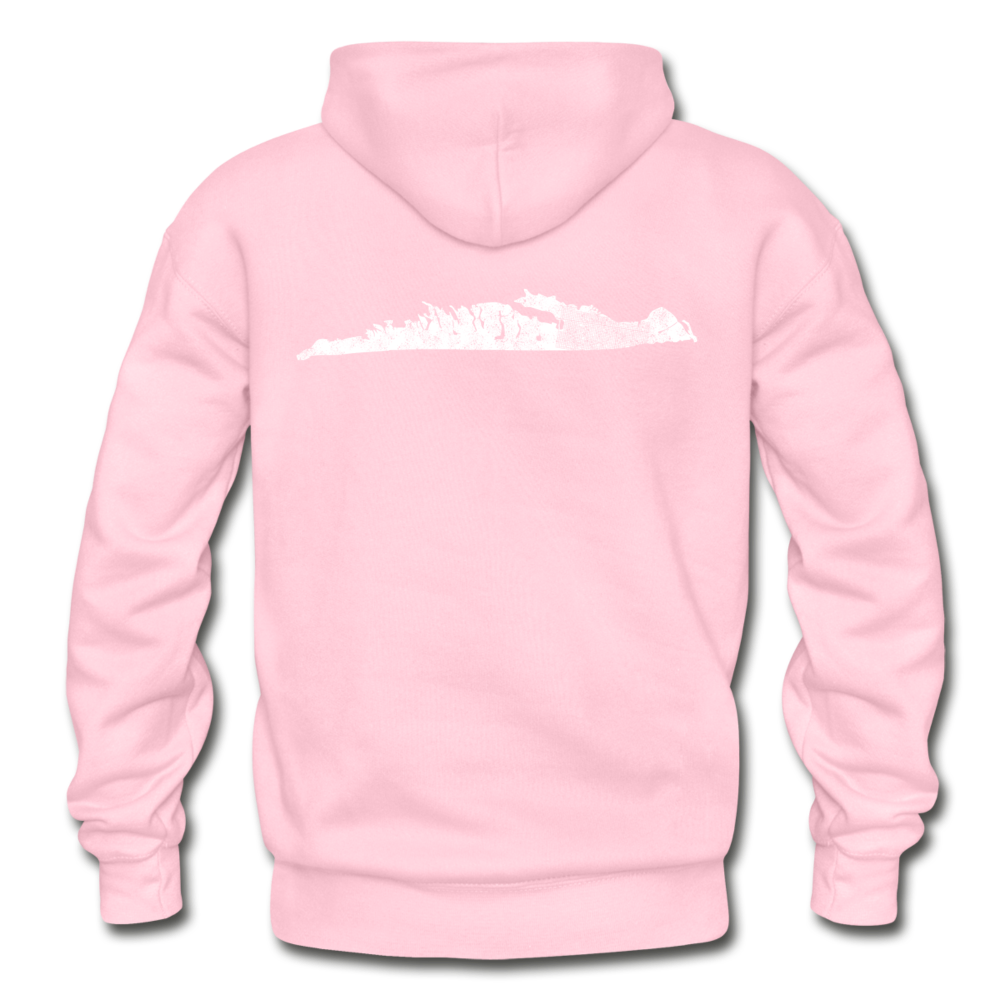 Island - Unisex Heavy Blend Adult Hoodie - light pink