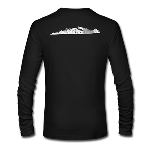 Island - Men's Long Sleeve T-Shirt - black
